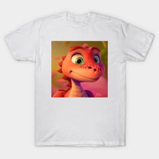 Baby Dinosaur Dino Bambino - Ella T-Shirt